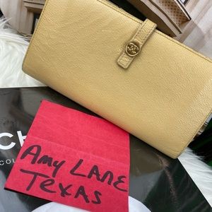 Sold Blonde Long Bifold Chanel Wallet